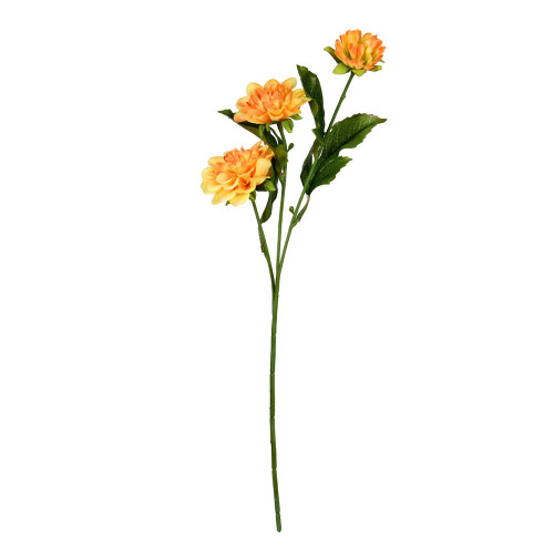 Vickerman FV190642 17" Yellow Dahlia Spray 6/pk 