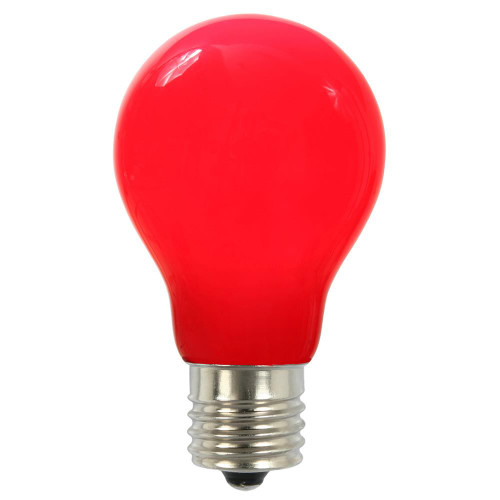 Vickerman XA19C03 A19 LED Red Color Spare Christmas Bulbs E26 