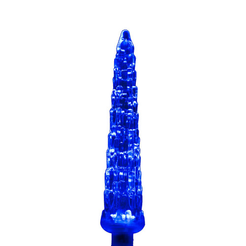 Vickerman XICE712 5" LED Blue Icicle Bulb E12 .96W 