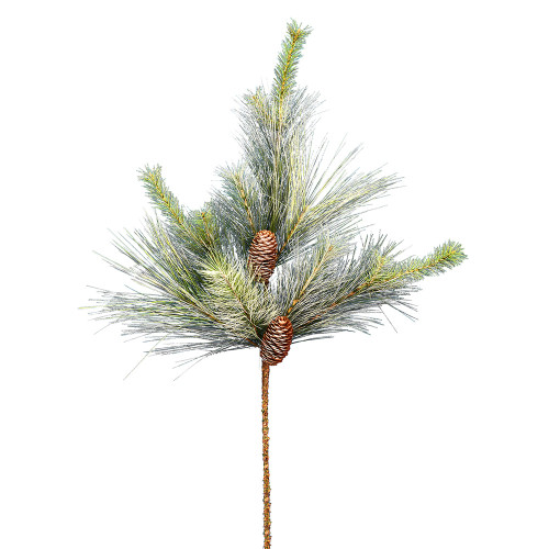 Vickerman D182103 30" Frosted Myers Pine Spray 2/Pk 