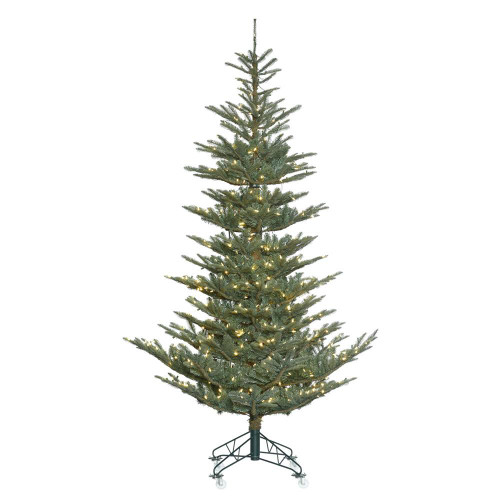  Vickerman G160476LED 7.5ft Alberta Blue Spruce Christmas Tree with Lights 