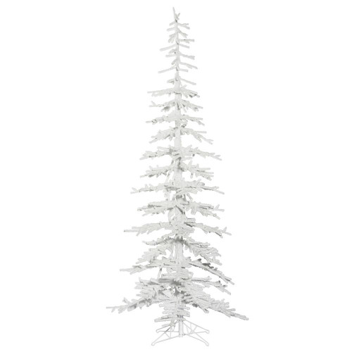 Vickerman G176360 - 6 ft Flocked Kuna Pine Unlit Christmas Tree