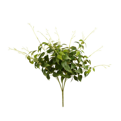 Vickerman FA187901 21" Green Clematis Spray 3/pk 