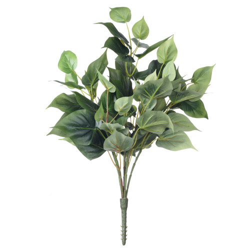 Vickerman FB171601 20" Philo Bush W/66 Lvs.-Green 