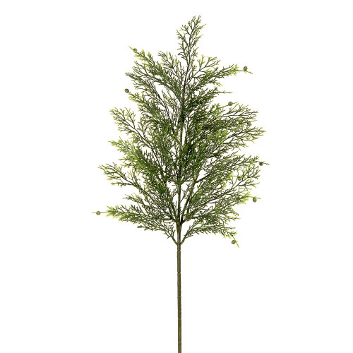Vickerman FJ192104 - 27 in. Green Cedar Artificial Spray - 2 Pack