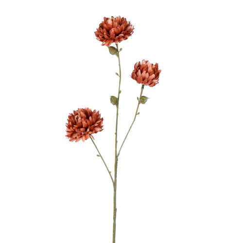 Vickerman FV194601 24" Brown Mum Spray 4/pk 