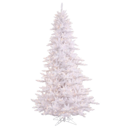 Vickerman K160256LED 5.5' x 42" White Fir Tree Dura-Lit 400WW