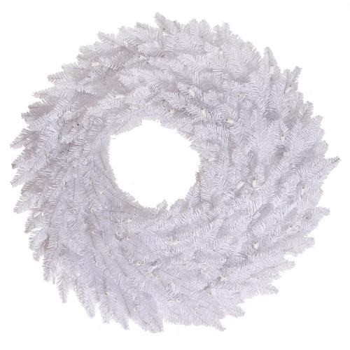 Vickerman K160324 - 24" White Fir Wreath