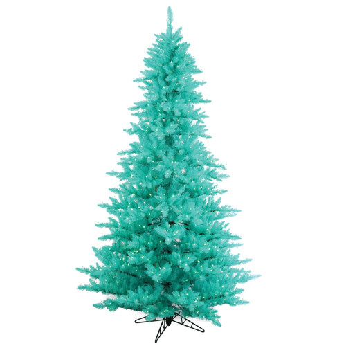  Vickerman K160981LED 9'x64" Aqua Fir DuraL LED 1000Aq 