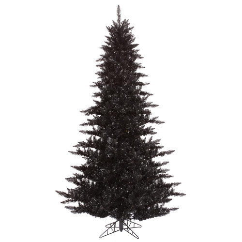 Vickerman K161775 7.5'x52" Black Fir Tree 1634T