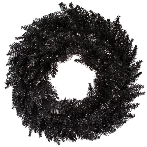 Vickerman K161848 - 48" Black Fir Wreath