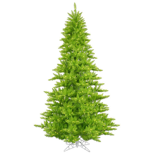 Vickerman K162686LED 10ft Lime Fir Christmas Tree with Lights