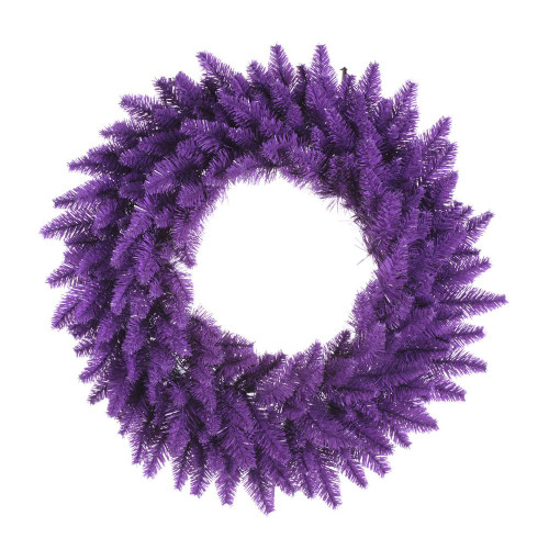 Vickerman K163224 - 24" Purple Fir Wreath