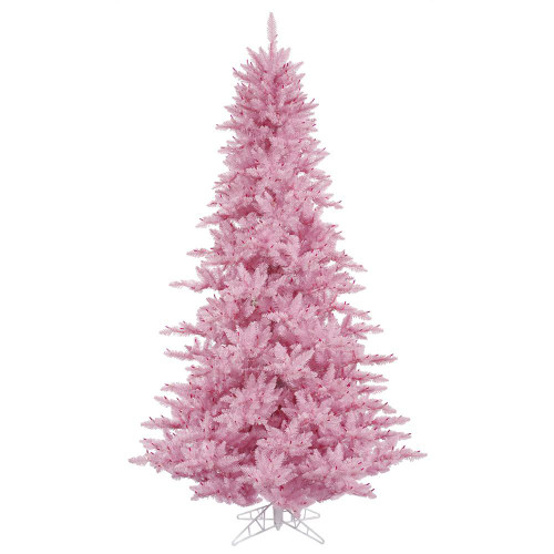 Vickerman K163745 - 4.5 ft Pink Fir Unlit Christmas Tree