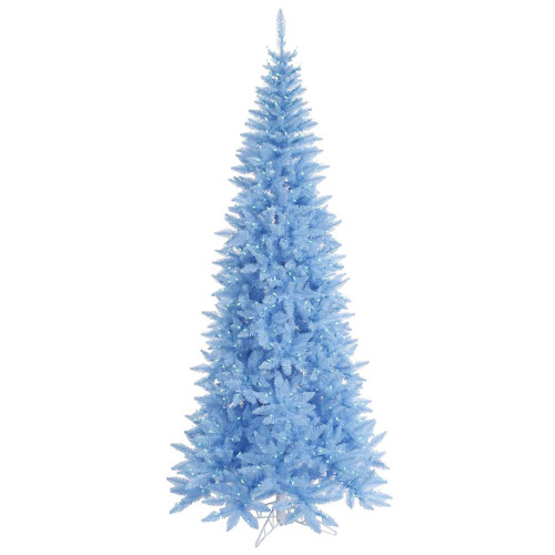 Vickerman K164156LED 5.5'x30" Sky Blue Slim DuraL LED 300BL
