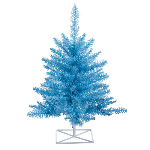 Vickerman K164230 3' Sky Blue Fir Christmas Tree