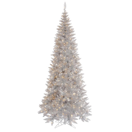 Vickerman K166756LED 5.5'x30" Silver Slim DuraL LED 300WW