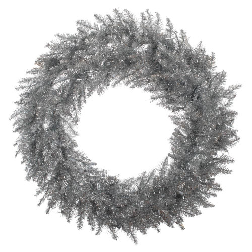 Vickerman K166947 - 48" Silver Fir Wreath