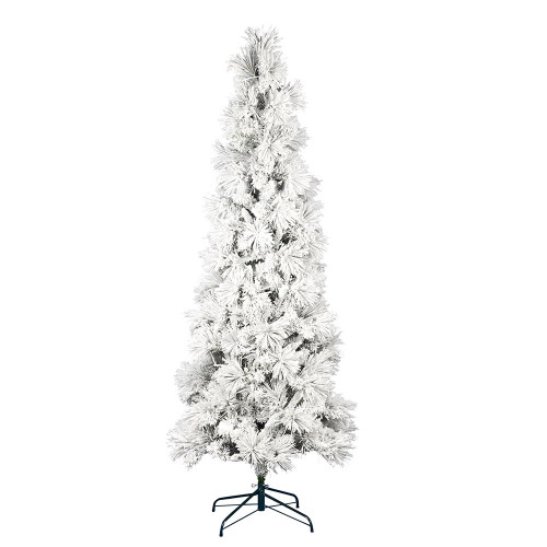 Vickerman K170960 - 6 ft Flocked Atka Pine Unlit Christmas Tree