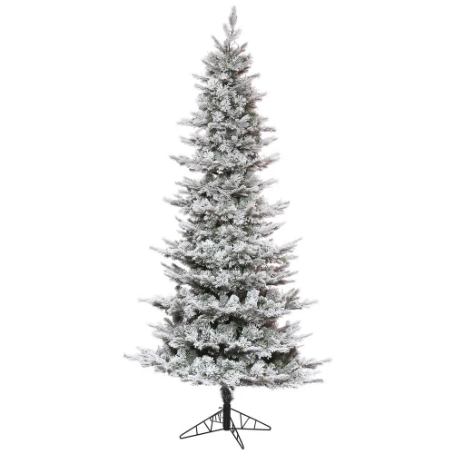 Vickerman K173195 - 15 ft Flocked Kiana Pine Unlit Christmas Tree