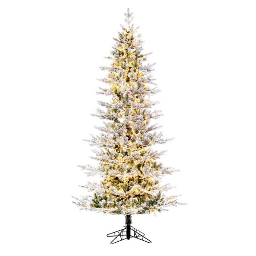 Vickerman K173276LEDCC 7.5' x 45" Flocked Kiana 3mm LED 1400CC