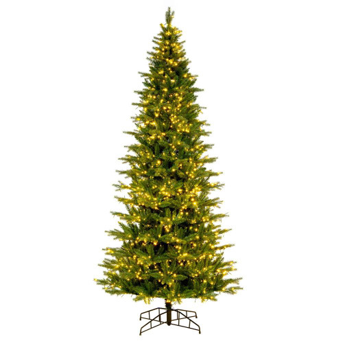 Vickerman K186283LEDCC - 9 ft Balsam Spruce Slim Prelit Color Changing LED Christmas Tree