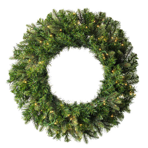 Vickerman K224327LED - 24" Douglas Fir Wreath with Warm White LED Lights