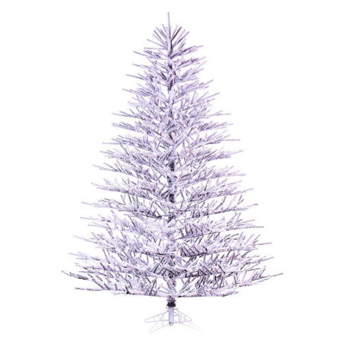 Vickerman K226165 6.5' x 58" Flocked Pistol Pine 1017T