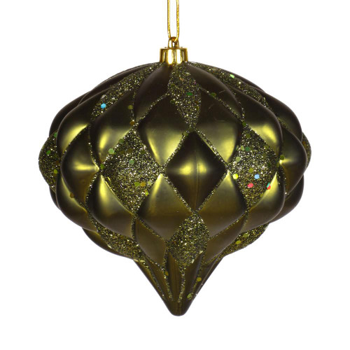 Vickerman M1122OL 5.7" Olive Matte-Glitter Diamond