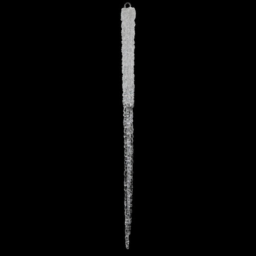 Vickerman M135936 36'' Clear Glitter Icicle 1/Bag