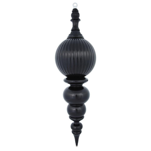 Vickerman M162817 28" Black Shiny Finial