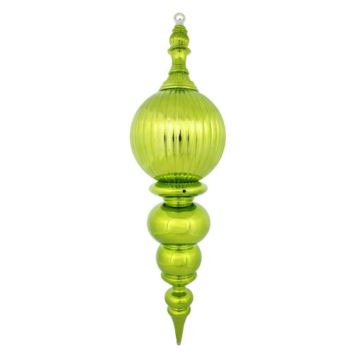 Vickerman M162873 - 28 inch Lime Shiny Finial Christmas Ornament