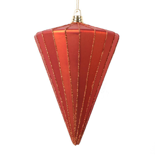 Vickerman MT224318 6" Matte Burnish Orange Cone 3/bag