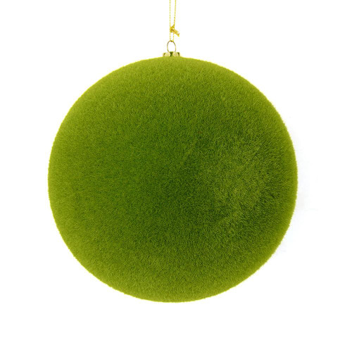 Vickerman M180664 - 6 inch Moss Green Ball Christmas Ornament - 4 Pack