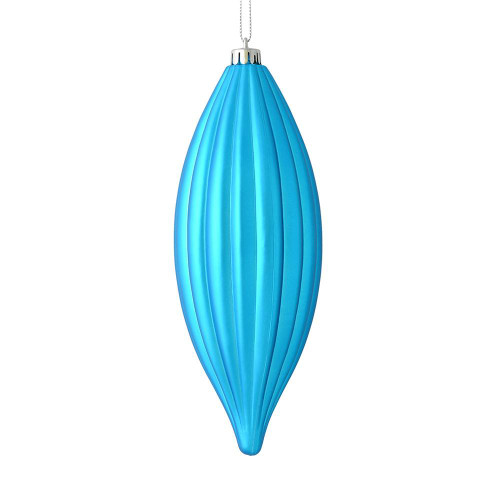 Vickerman M183212M 8" Turquoise Matte Line Finial 4/Bag