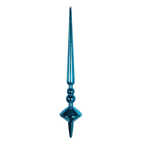 Vickerman M183312S 12" Turquoise Shiny Cupola Finial 3/Bag