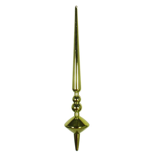 Vickerman M183373S 12" Lime Shiny Cupola Finial 3/Bag