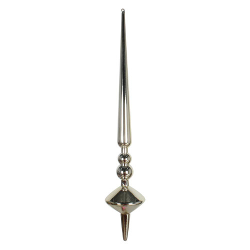 Vickerman M183438S 18" Champagne Shiny Cupola Finial 2/Bag