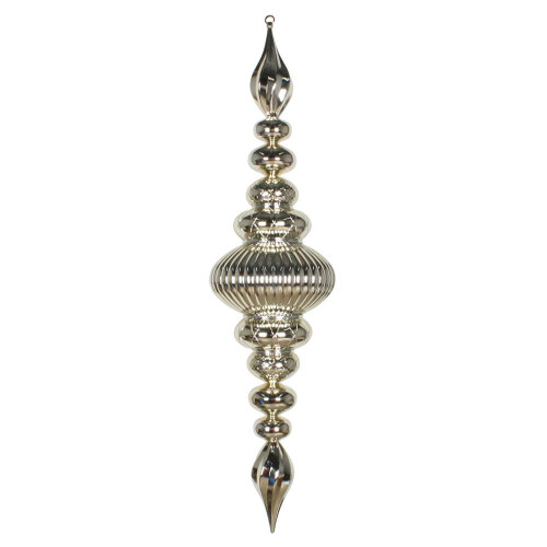 Vickerman M183838 41" Champagne Shiny Finial Ornament