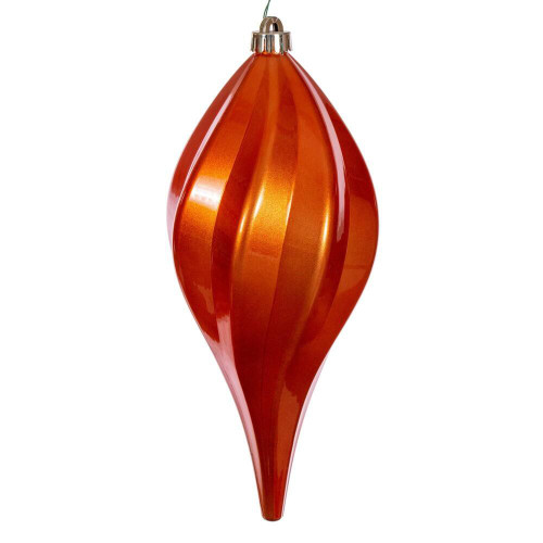 Vickerman N189618DCV 12" Burn Org Candy Swirl Drop Drilled UV