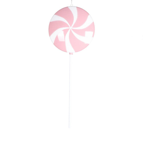  Vickerman MT226979 26" Pastel Pink Flat Lollipop 