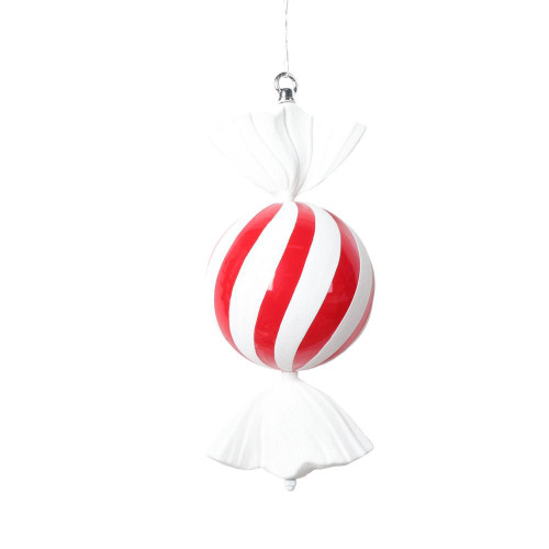 Vickerman MT227703 - 13 inch Red Candy Christmas Ornament