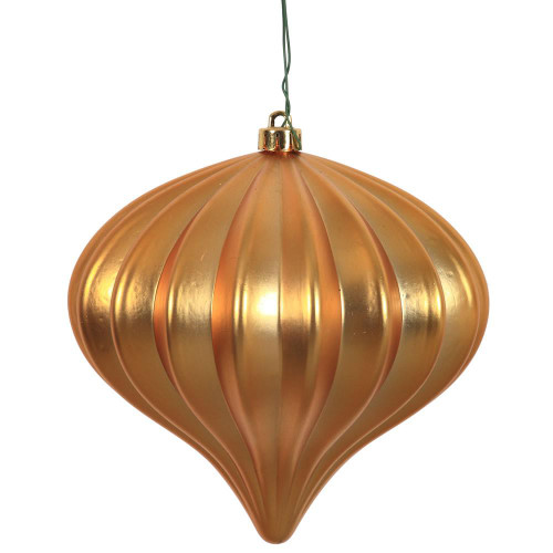 Vickerman N151230DMV 5.7" Antq Gold Matte Onion UV Drill 3/Bg