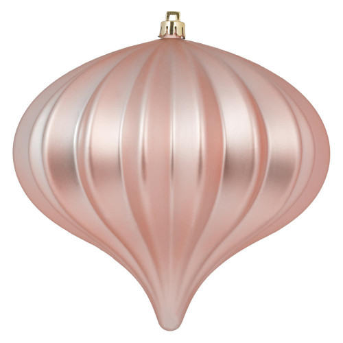 Vickerman N151258DMV 5.7" Rose Gold Matte Onion Uv Drill 3/Bg