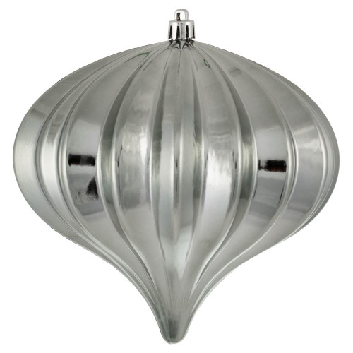 Vickerman N151287DSV 5.7" Pewter Shiny Onion UV 3/Bag