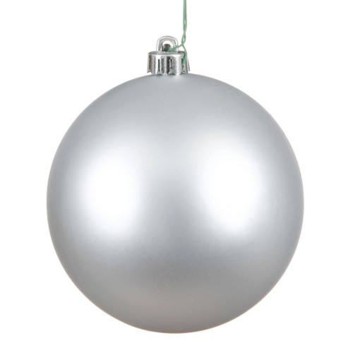 Vickerman N591207DMV 4.75" Silver Matte Ball UV Drilled 4/Bag