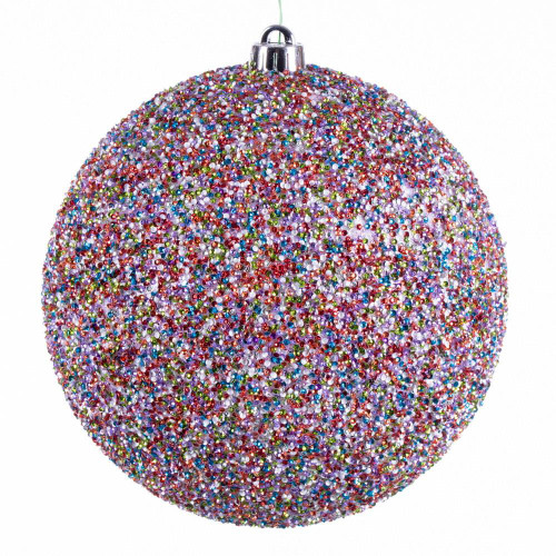 Vickerman N185999D 8" Multi-Color Beaded Ball Drill 2/Bag