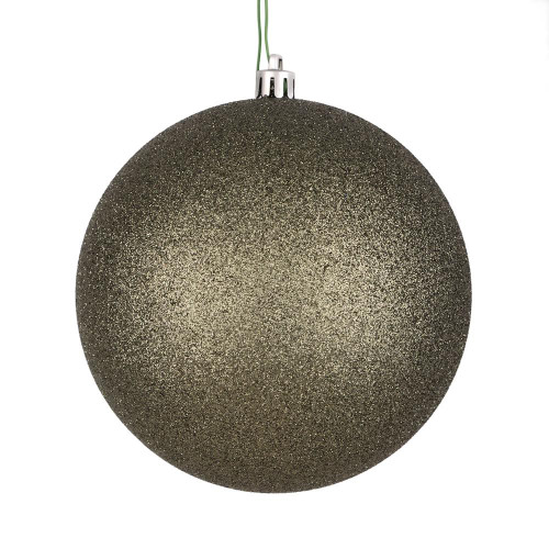  Vickerman N591223DG 4.75" Wrought Iron Glit Ball Drill 4/Bag 