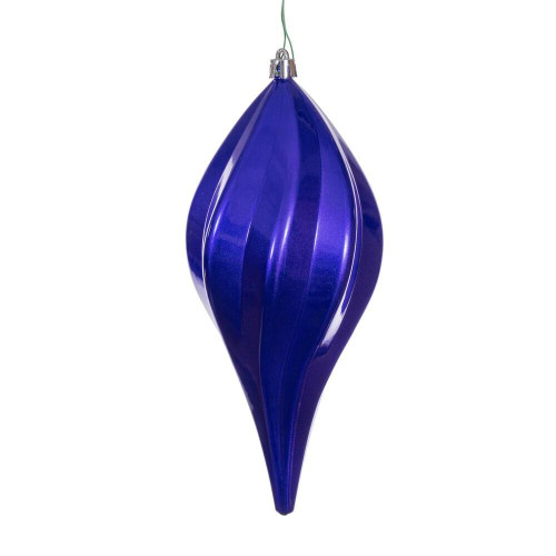 Vickerman N189566DCV 8" Purple Candy Swirl Drop Drill UV 3/Bg