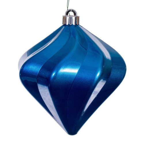 Vickerman N189802DCV 6" Blue Candy Swirl Diamond UV 3/Bg